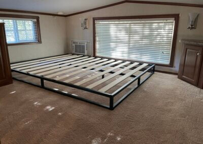 interior loft bed frame